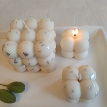 vela molde decorativa